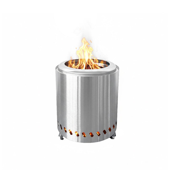 Rauchfreie Edelstahl-Tischfeuerstelle Ø22,5 cm