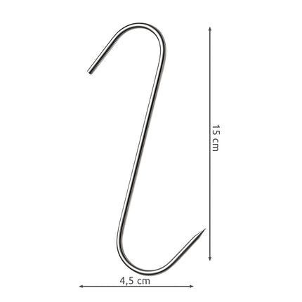 Smoking Hooks Set – 15 Pieces, Durable Metal