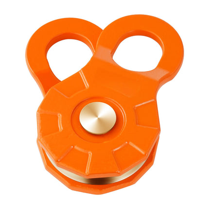 Snatch Block Pulley, 30T 66,000 lb, Fits 10–14 mm Rope