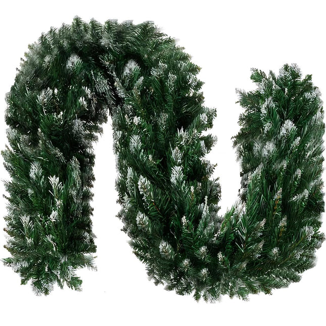 Schneebedeckte Weihnachtsbaumgirlande 2,7m HQ Ruhhy 22326 