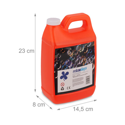 Bulles de savon Recharge bidon 2 litres
