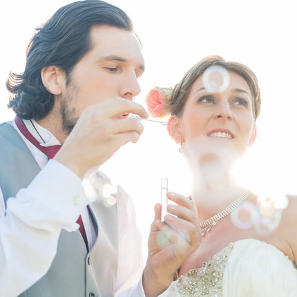 Seifenblasen Hochzeit 48er Set