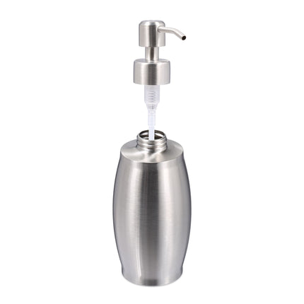 Soap pump in stainless steel 350 ml