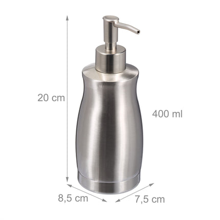 Seifenpumpe aus Edelstahl 400 ml