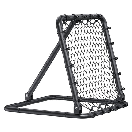 Soccer Rebounder Net 34x34 in, Adjustable Angle, Foldable
