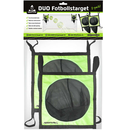 Soccer Target Duo 2-Pack, 45x45 cm, Velcro Mount