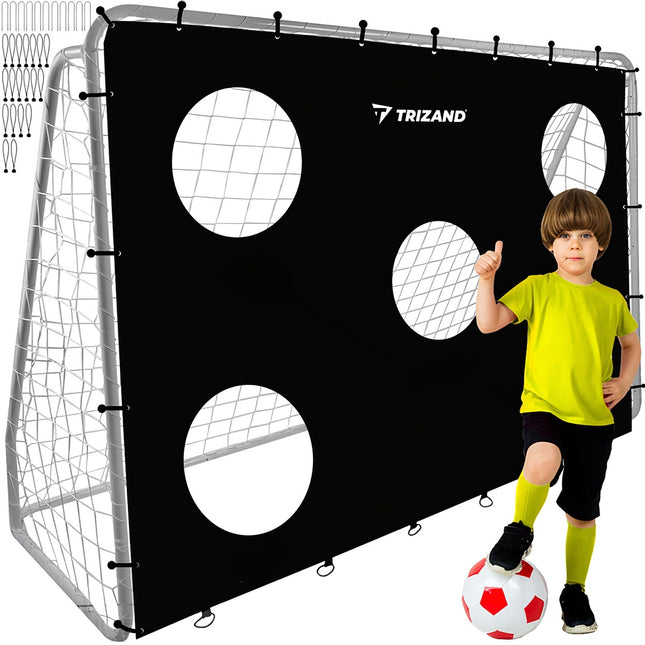 Fußballtor + Zielschussmatte 21268