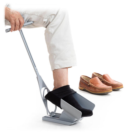 Sockenhilfe und Schuhlöffel mit Sockenauszieher Shoeasy InnovaGoods