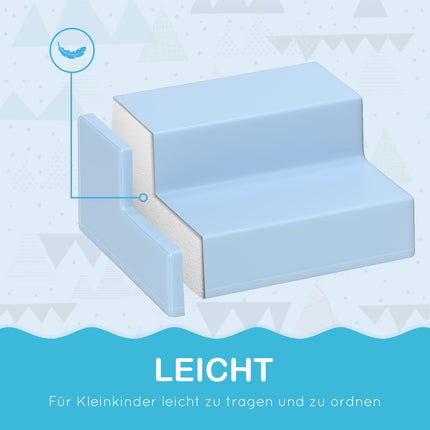Lot de 4 blocs de construction souples en mousse, blocs de construction géants, jouets de construction pour enfants de 1 à 3 ans, similicuir et EPE