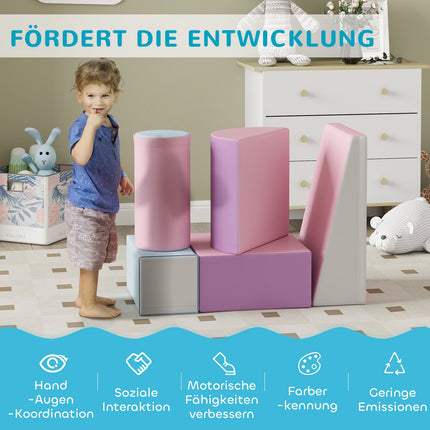 Bausteine aus Riesen-Schaumstoff, Kunstleder, 1-3 Jahre