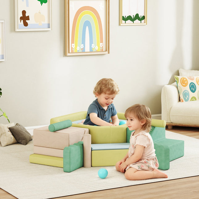 Softbausteine-Set mit 200 Bällen – Spielspaß für Kinder im Innenbereich