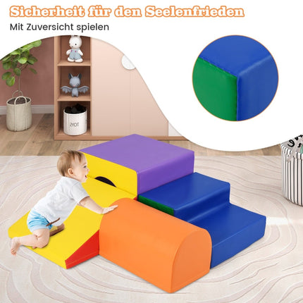 Soft-Schaum-Kletterbausteine-Set – 4-teilig für Kinder
