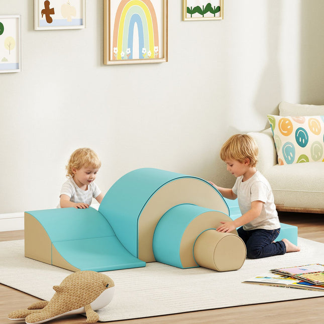 Soft-Spielwürfel-Set für Babys & Kleinkinder, 5-teilig