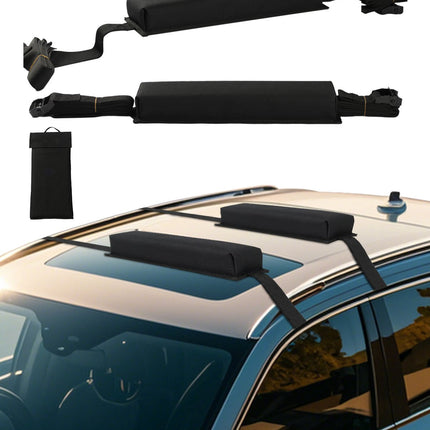 Soft Roof Rack Pads, 15.5-Inch, 176 Lb, Storage Bag