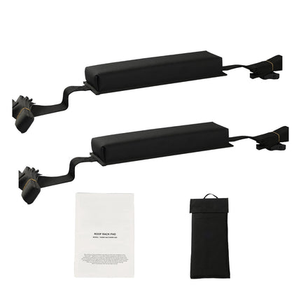 Soft Roof Rack Pads, 15.5-Inch, 176 Lb, Storage Bag