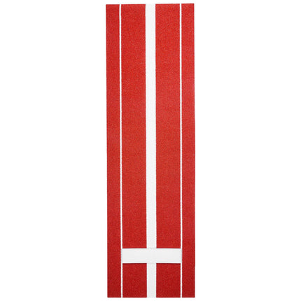 Softball Pitching Mat 10x3 ft With Rubber, Non-Slip Backing