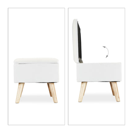 Banc moelleux avec rangement