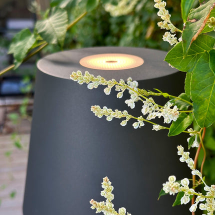 Stojací lampa Sofy stmívatelná 8W 870lm šedá