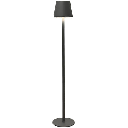 Stojací lampa Sofy stmívatelná 8W 870lm šedá