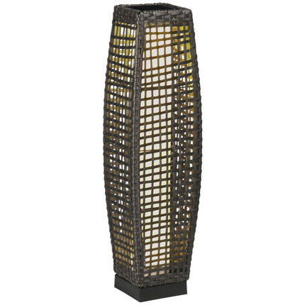 Solar Gartenlaterne, LED, Rattan-Design, Auto Ein/Aus