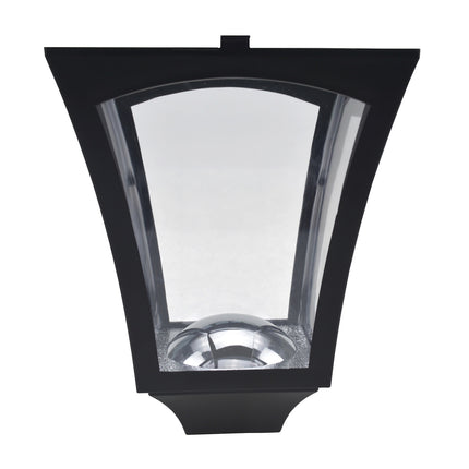 Solar-LED-Gartenwegleuchte – 40 Lumen, schwarz, 160 cm