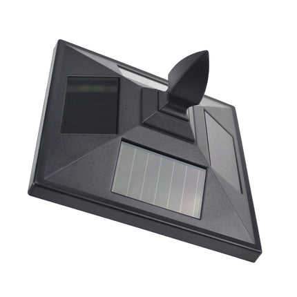 Solar-LED-Gartenwegleuchte – 40 Lumen, schwarz, 160 cm