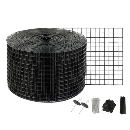 Solar Panel Bird Guard Roll, 8in x 100ft, 70 Clips