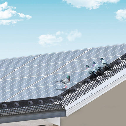 Solar Panel Bird Guard Roll 8in x 100ft, PVC Coated