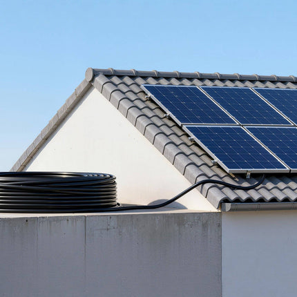 Solar Panel Extension Cable 10AWG, 19.8 m Red Black, MC4