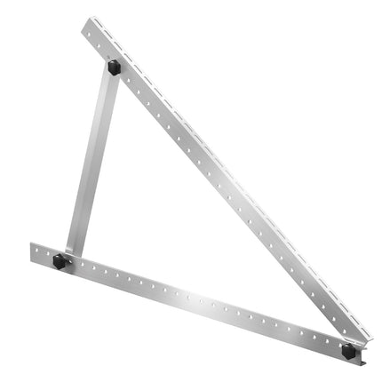Solar Panel Mounting Brackets, 2 Sets, 45-Inch, Adjustable 0–90