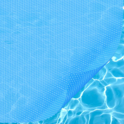 Solar Pool Cover, 32 x 16 Ft Rectangle, 16 Mil Blue