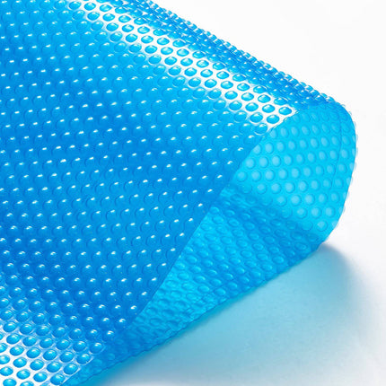 Solar Pool Cover, 32 x 16 Ft Rectangle, 16 Mil Blue
