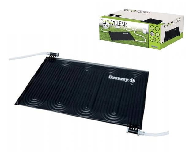 Solární ohřívací podložka na bazén, 1.7m, ekologické PVC