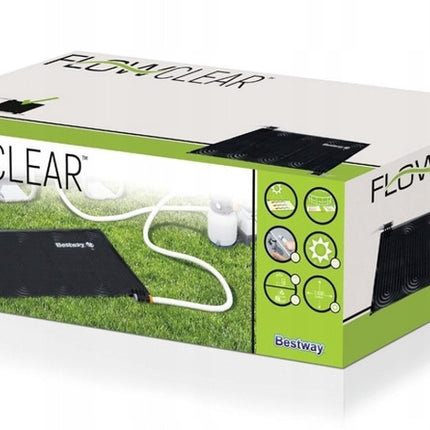 Solar-Poolheizmatte, 1,7 m, umweltfreundliches PVC