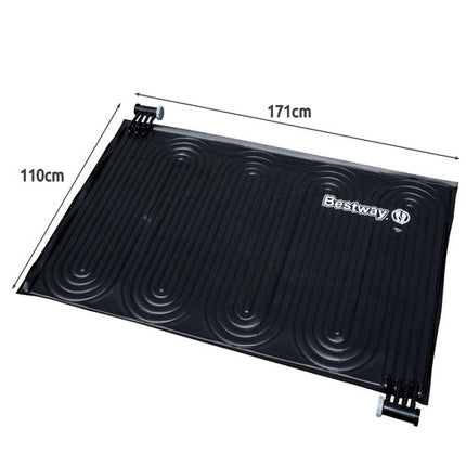 Solar-Poolheizmatte, 1,7 m, umweltfreundliches PVC