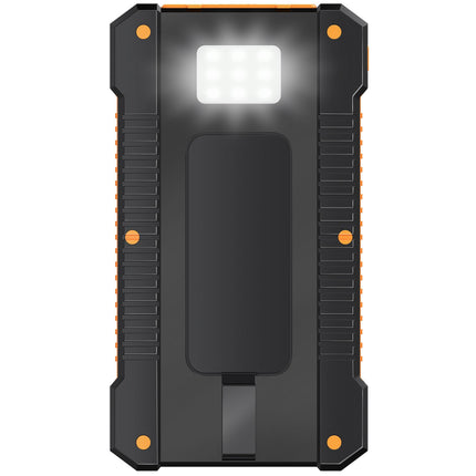 Solar Powerbank 6000mAh 2xUSB-A 10W