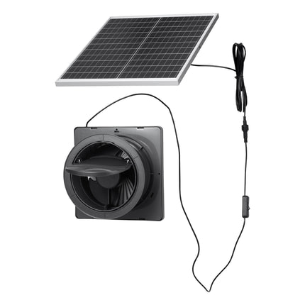 Solar Powered Exhaust Fan, 25W Panel, 220 CFM