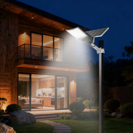 Solar Street Light 12000W, 900000LM, IP65, Remote