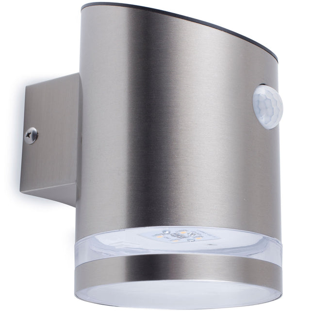 Solar cell lighting Wall Slanted Motion sensor