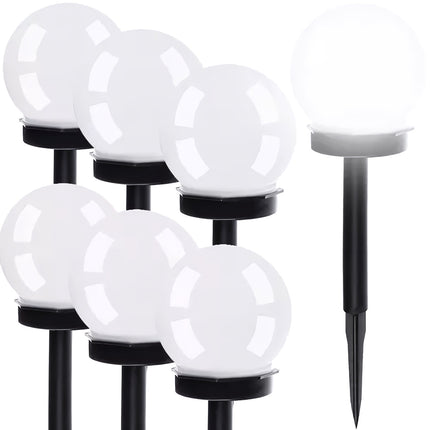 Solární zahradní lampa - koule sada 6 ks 23562