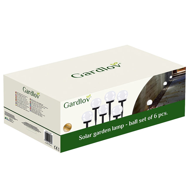 Solar Gartenlampe - Kugel 6er Set 23562