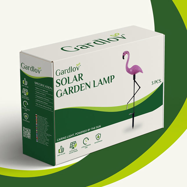 Solar-Gartenlampe - Flamingo Gardlov 21151 