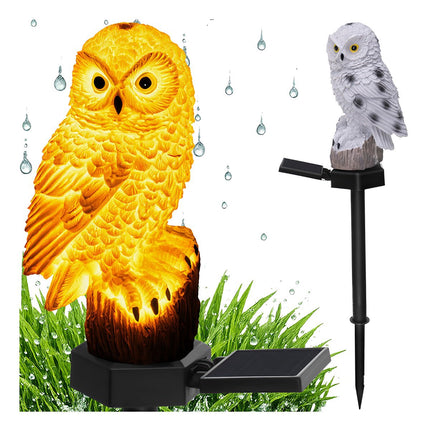 Lampe solaire de jardin - hibou Gardlov 23847