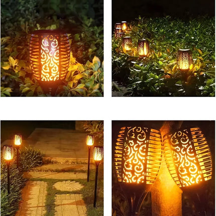 Solární zahradní lampa - pochodeň 23559