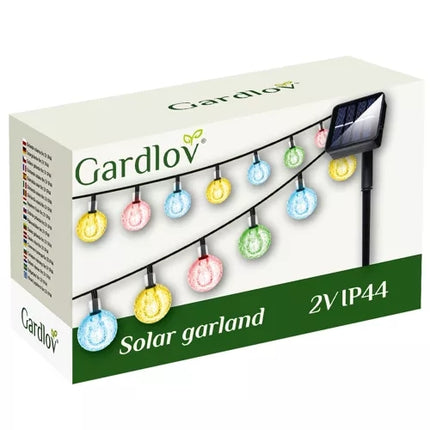 Solar garland 6m 2V IP44 Gardlov 23864
