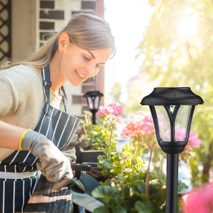 Solar lamps in a set