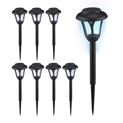 Solar lamps in a set