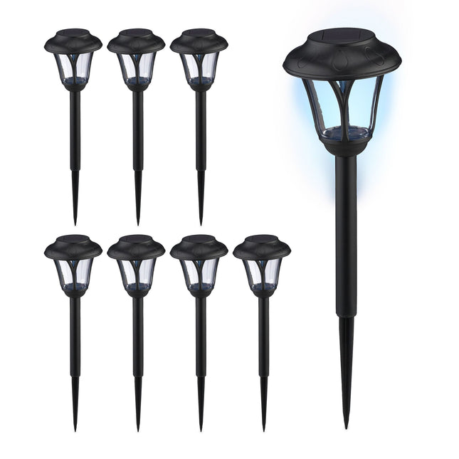 Solar lamps in a set