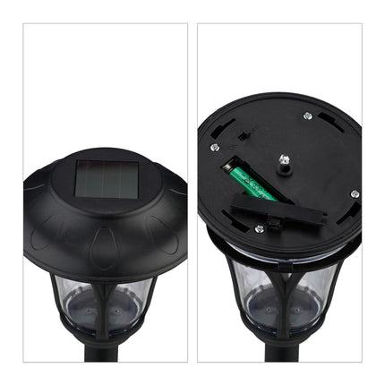 Solar lamps in a set