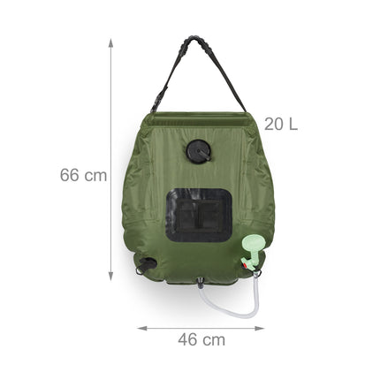Douche de camping solaire 20 litres